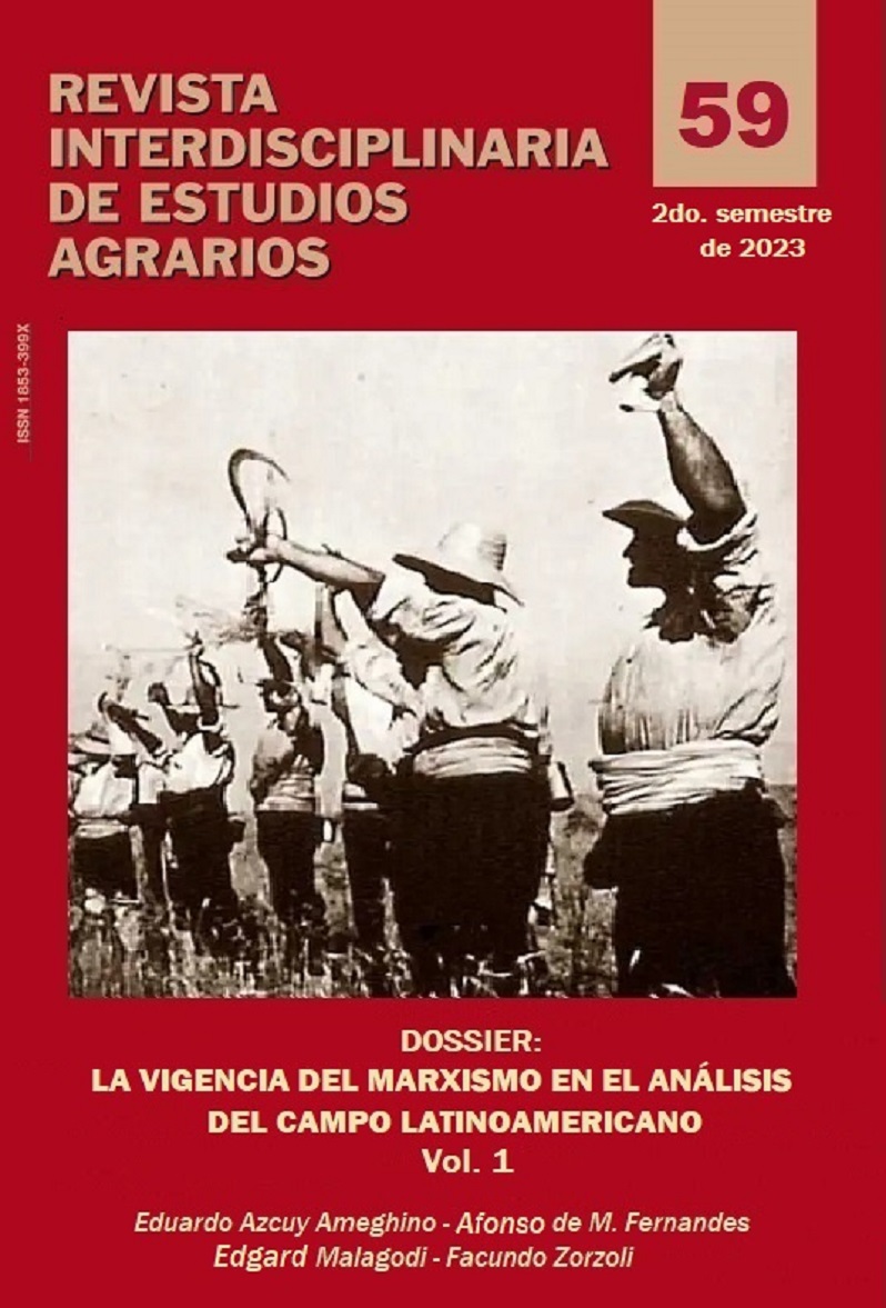 Revista Interdisciplinaria de Estudios Agrarios